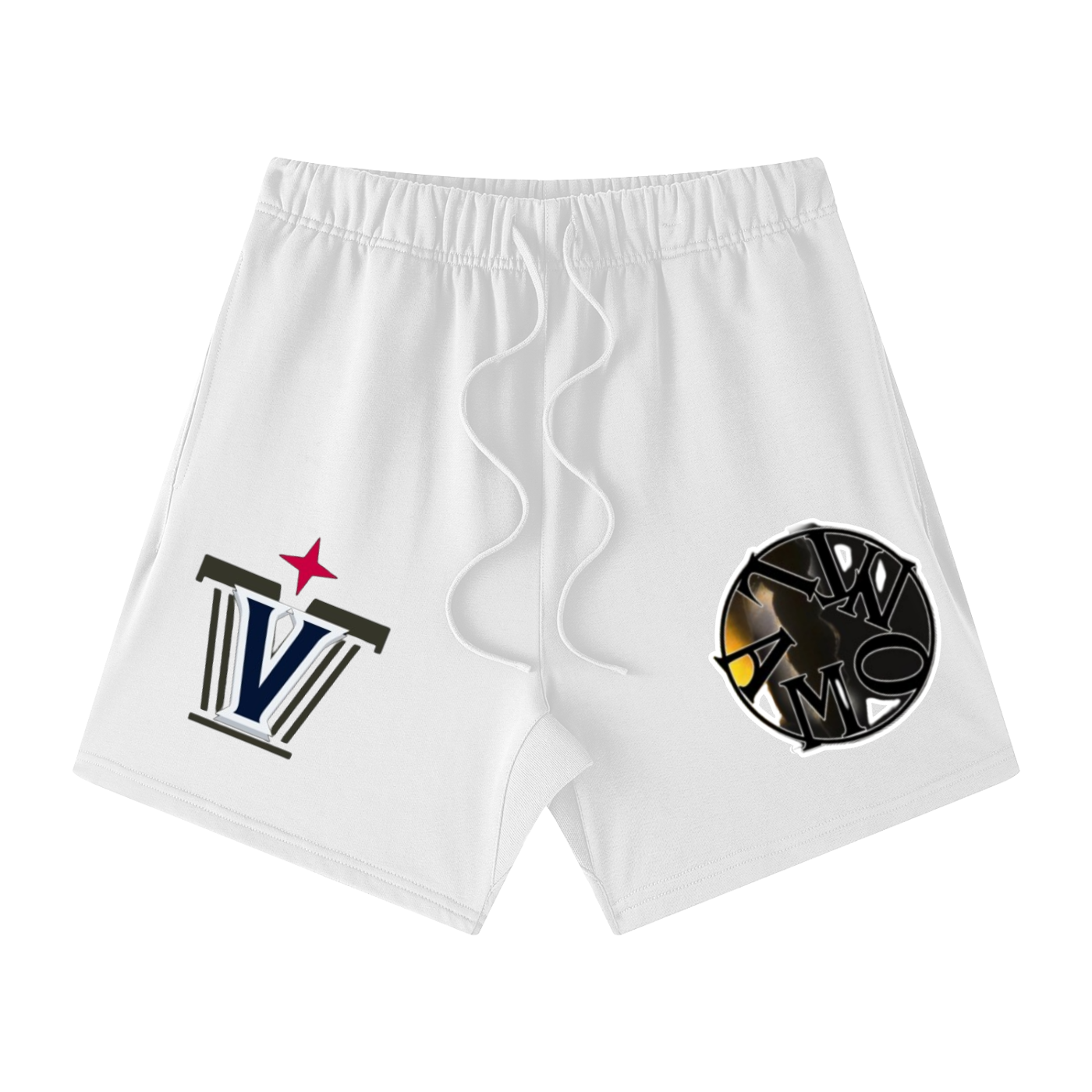 Unisex Earth Tone Loose Fit Cotton Shorts