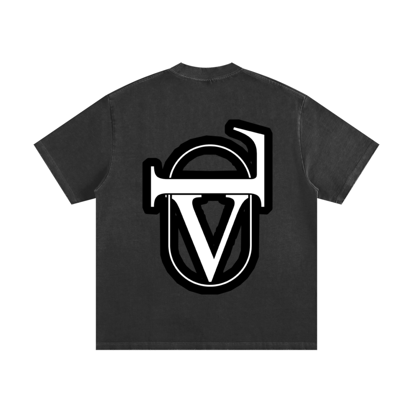 Heavyweight Vintage Washed Frayed T-Shirt