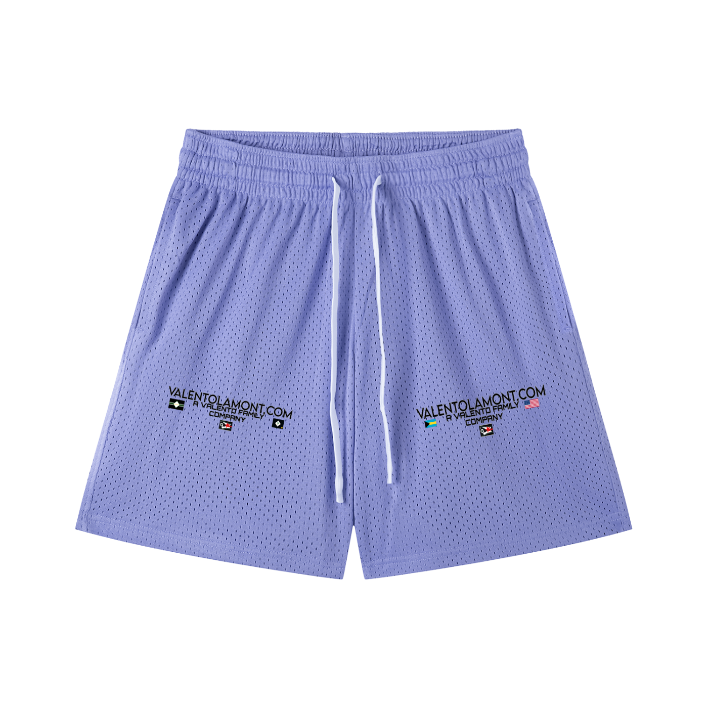 Mesh Drawstring Shorts