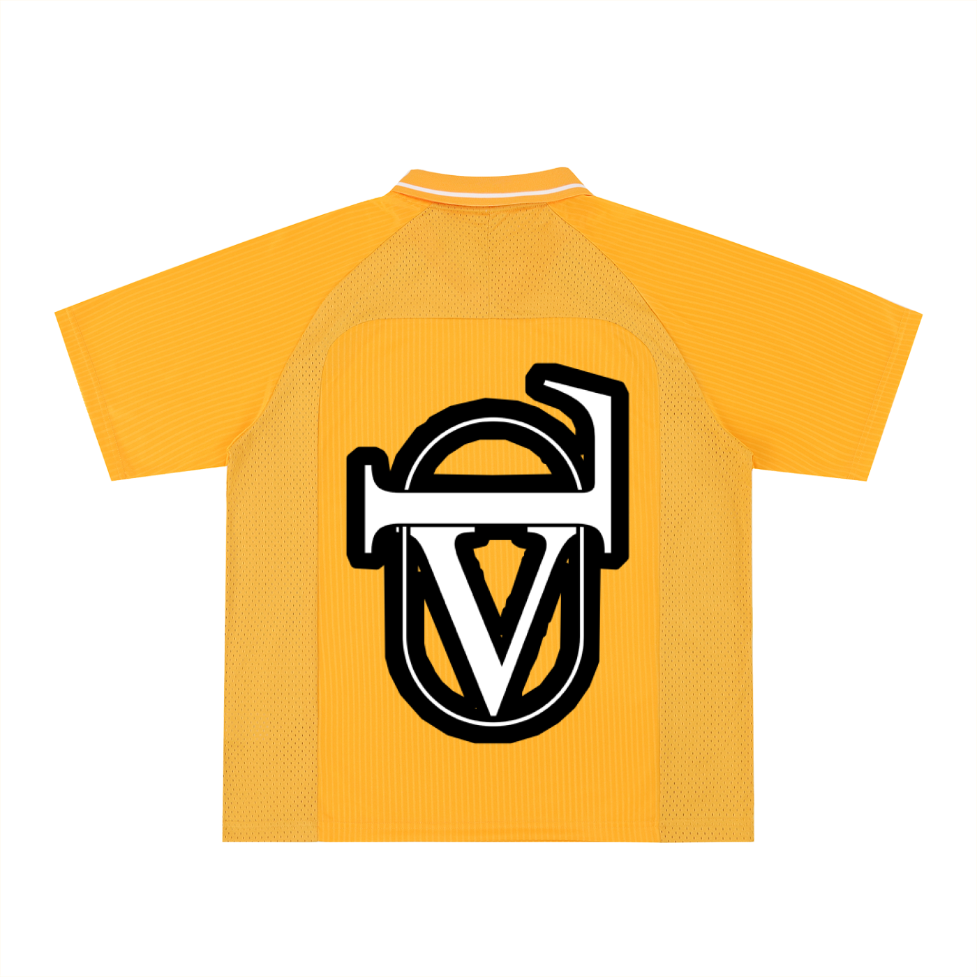 Striped V-Neck Soccer Jersey