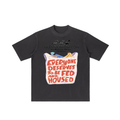 Vintage Wash Drop Shoulder T-shirt