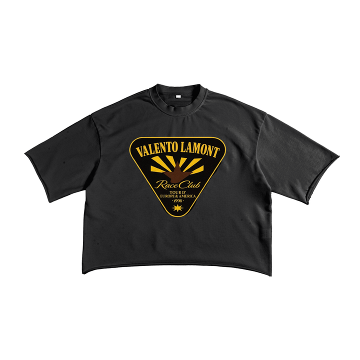 French Terry Raw Edge T-shirt