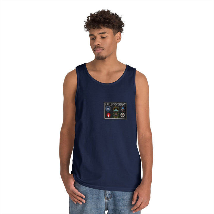Stylish Unisex Heavy Cotton Tank Top | Casual Wear, Summer Fashion, Gift for Friends, Gym Tank, Outdoor Activities
