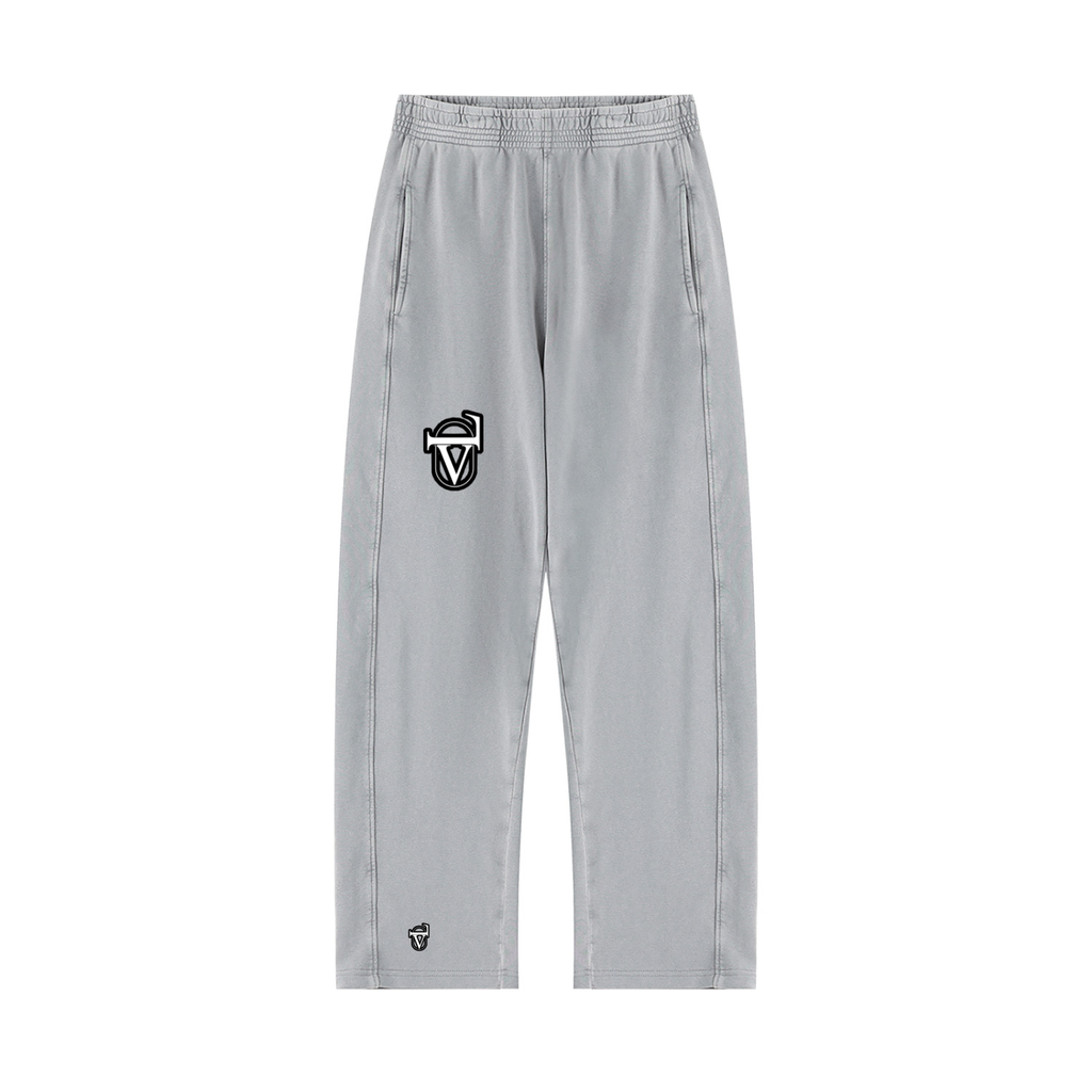 V Mineral Wash Straight Sweatpants