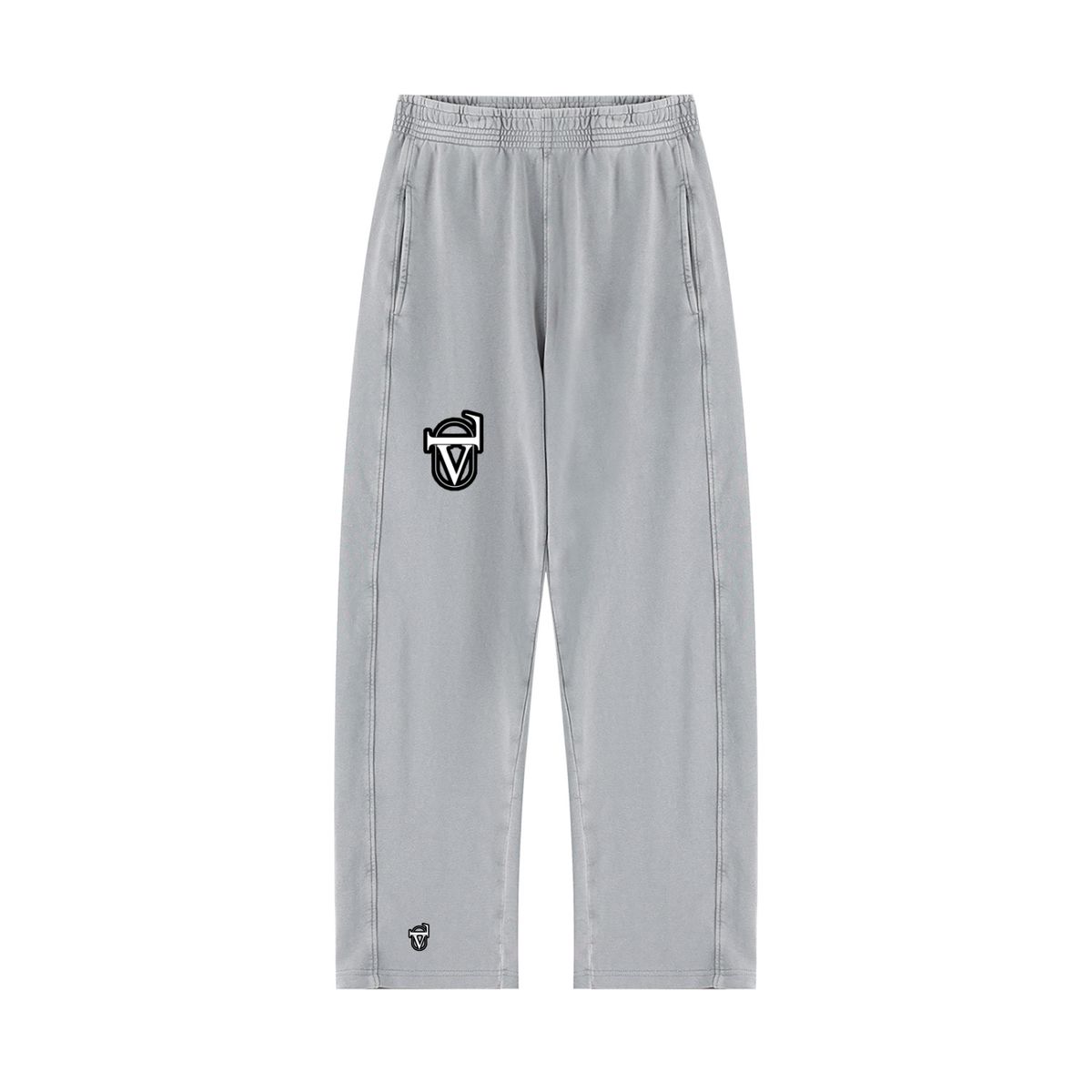 V Mineral Wash Straight Sweatpants