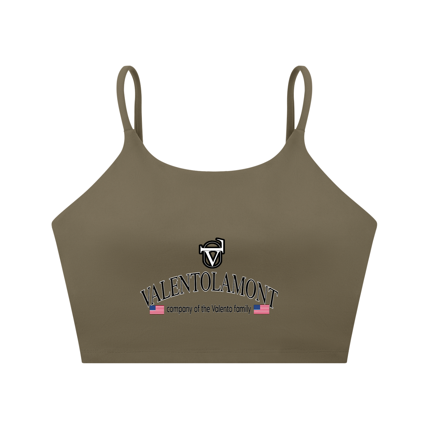 Spaghetti Strap Yoga Sports Bra