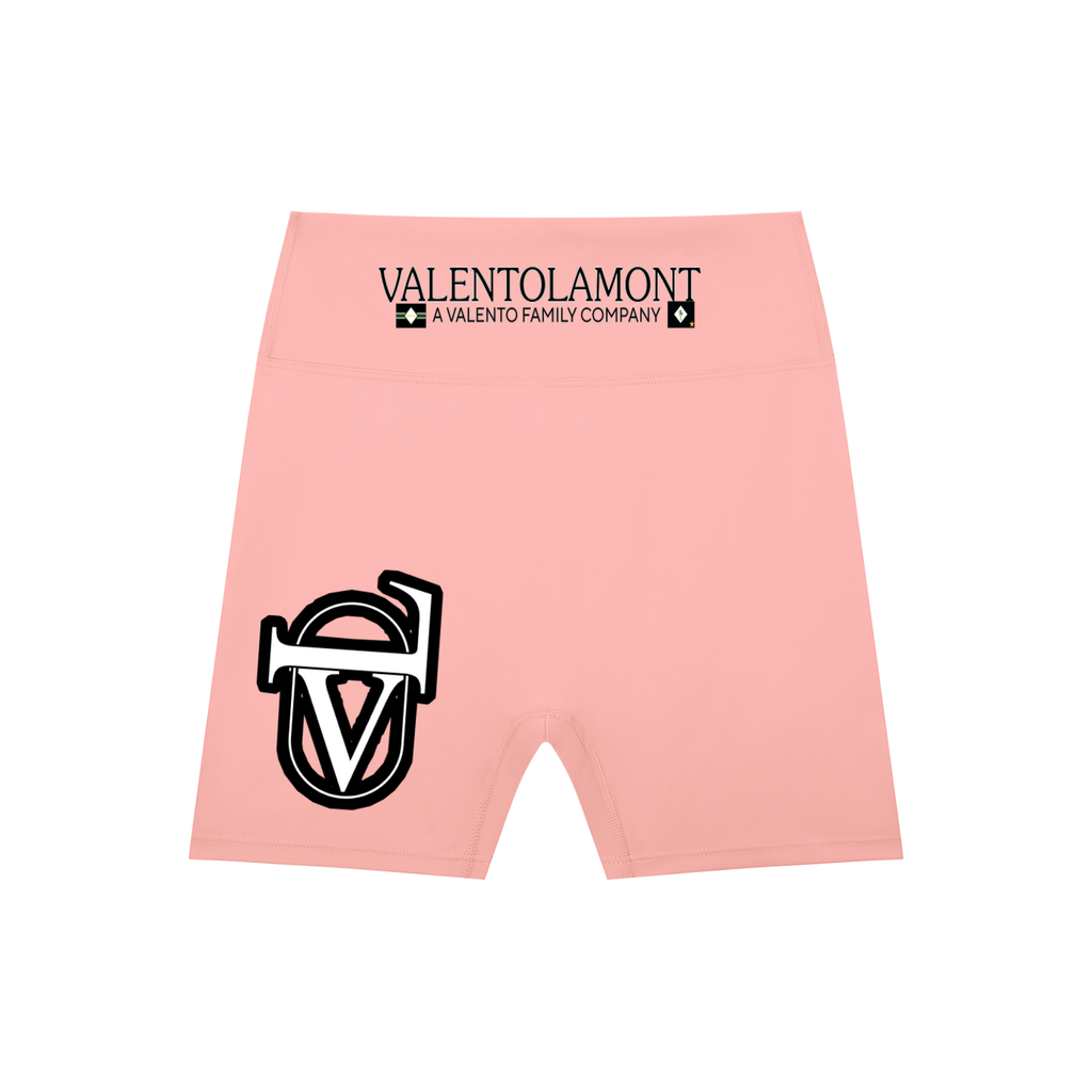 High-Waisted Blend Biker Shorts