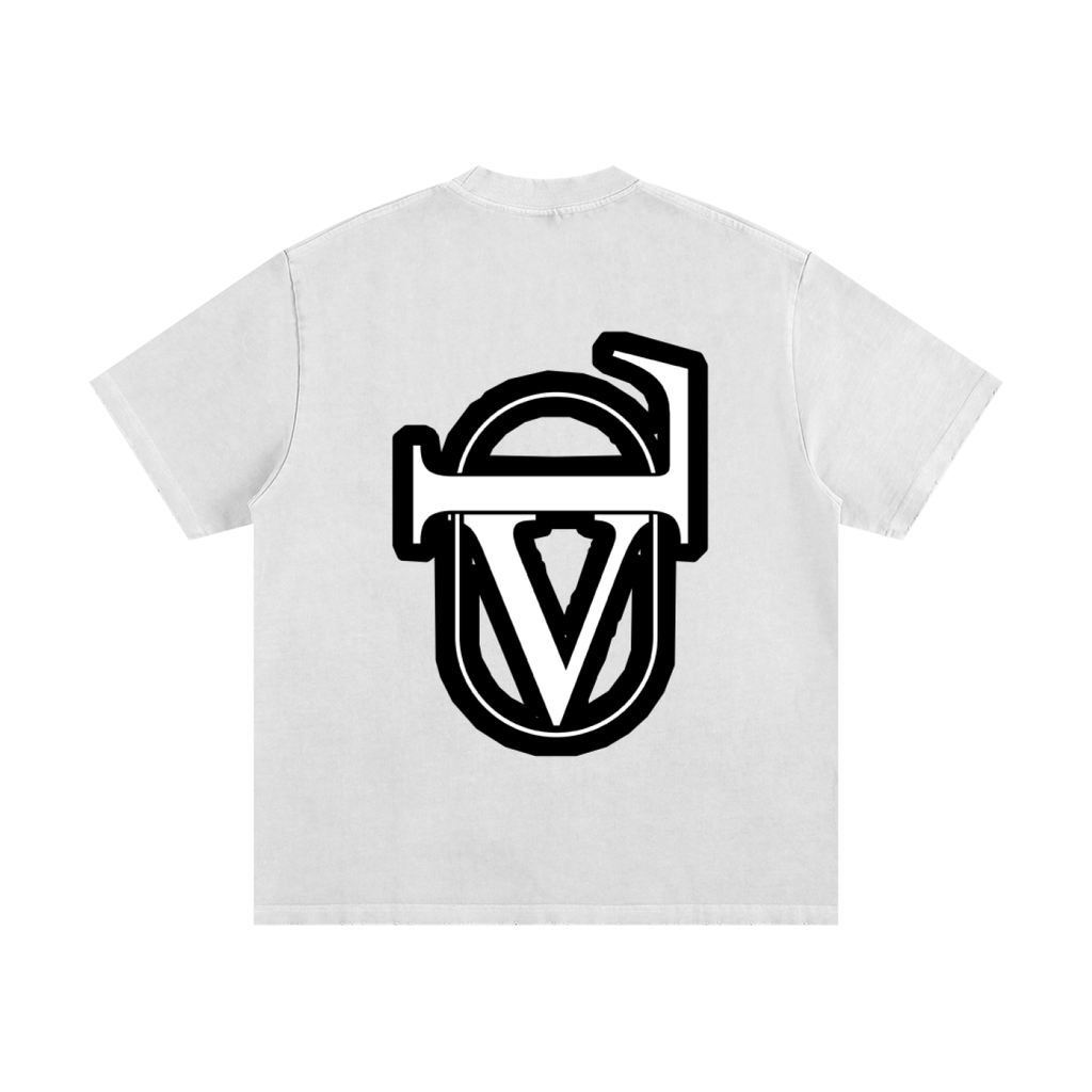 Heavyweight Vintage Washed Frayed T-Shirt