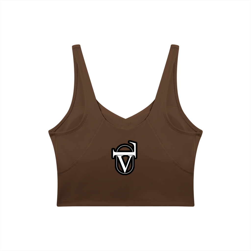 Women's V-Neck Yoga Sports Bra
