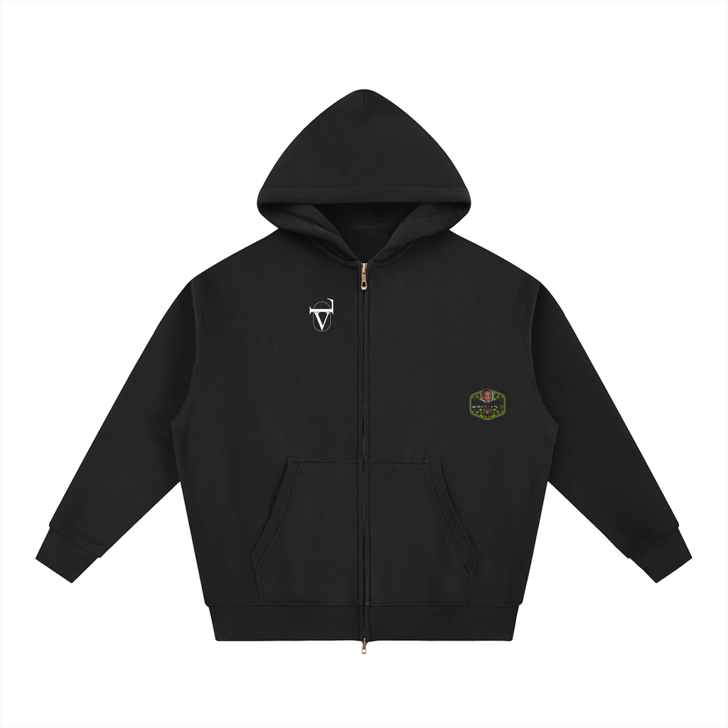 Essential Oversized Fleece Boxy Hoodie