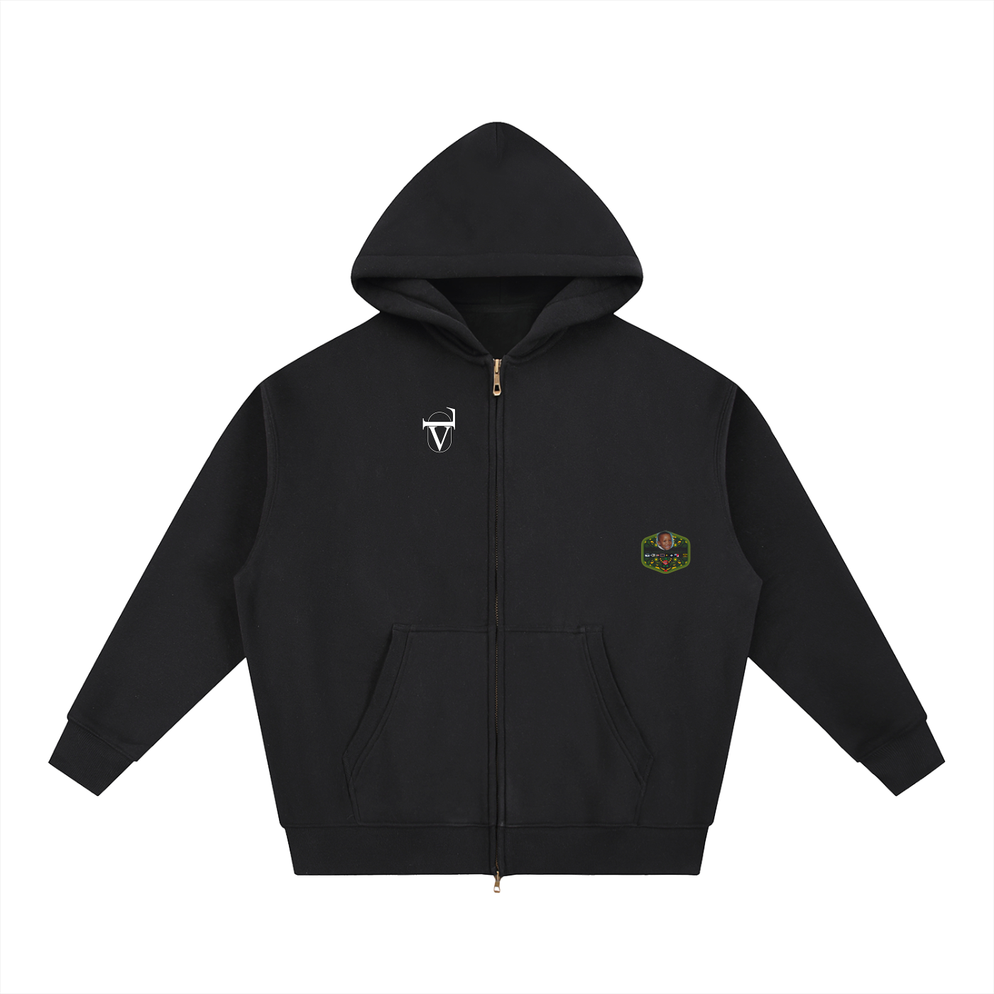 Essential Oversized Fleece Boxy Hoodie