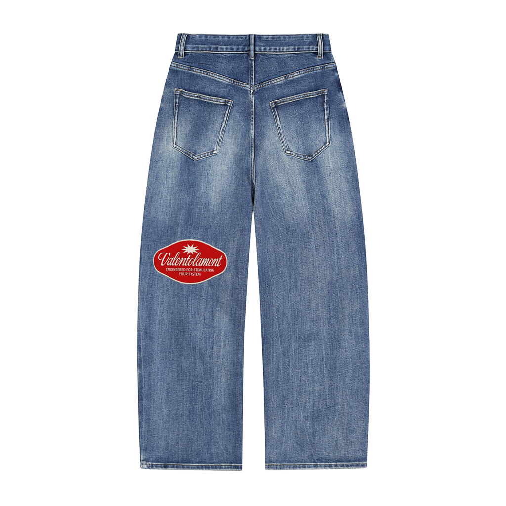 Sun Fade Heavyweight Denim Jeans