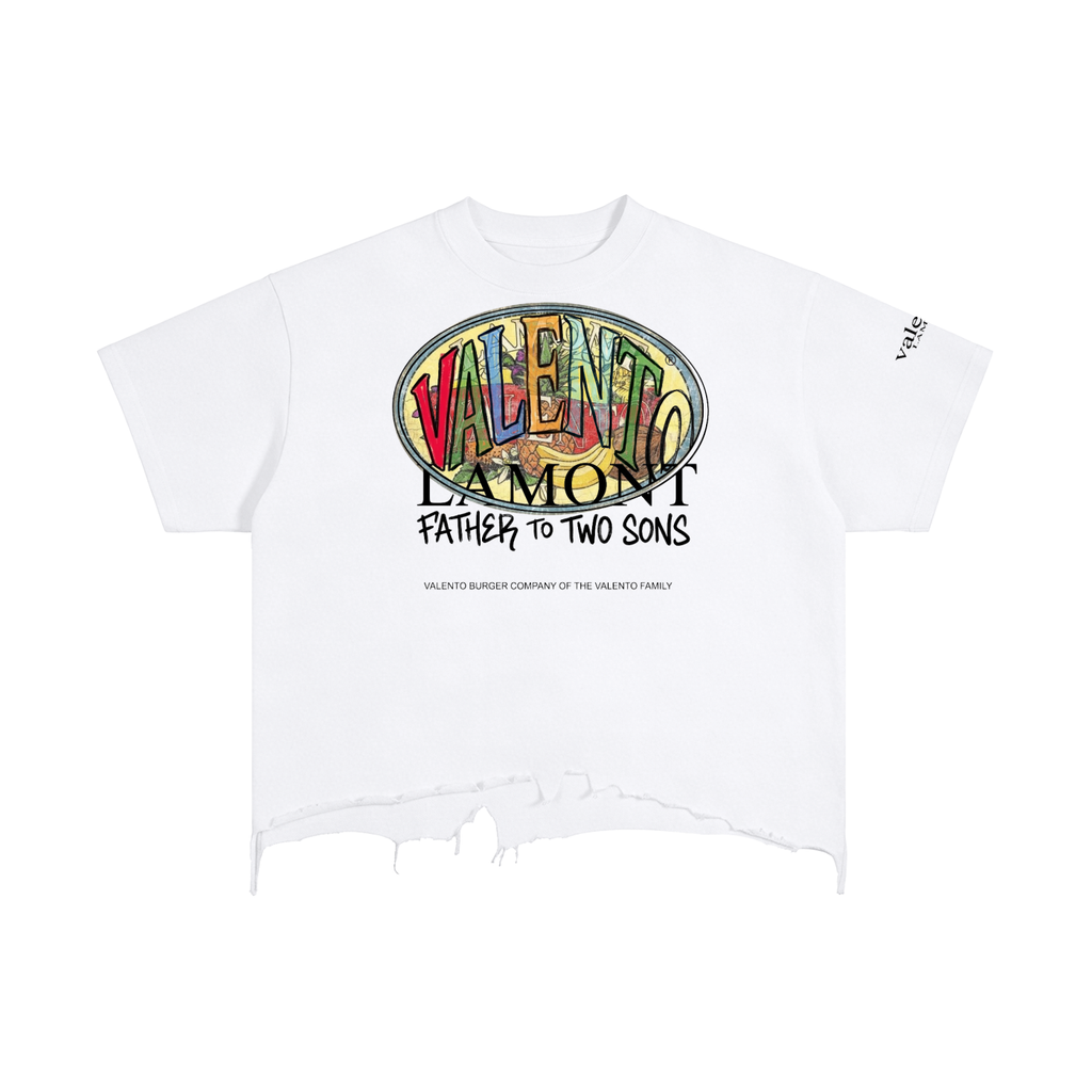 Vintage Wash Boxy Distressed Hem T-Shirt