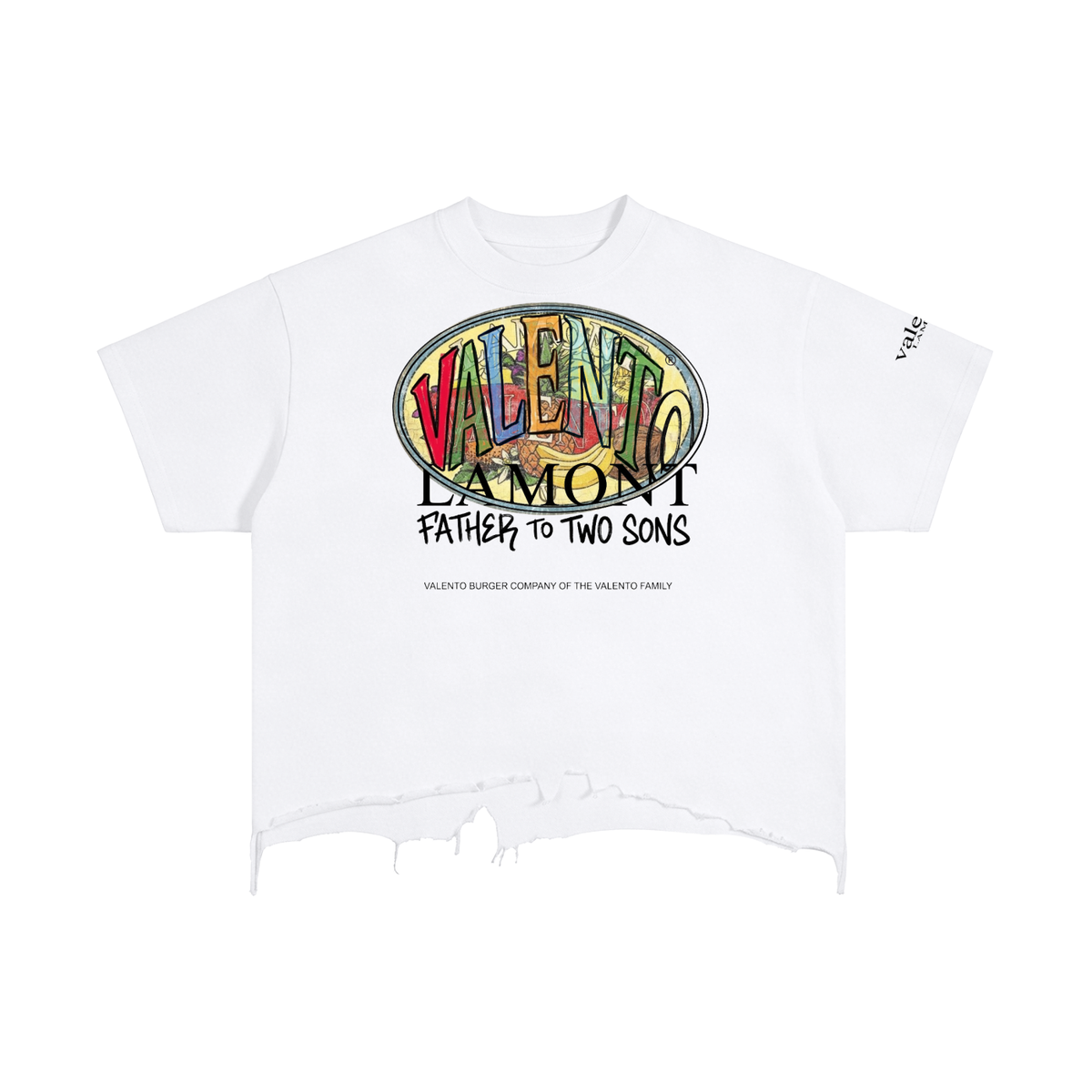 Vintage Wash Boxy Distressed Hem T-Shirt