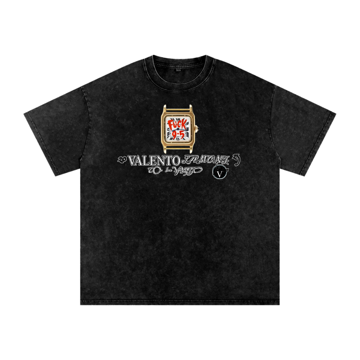 Acid Wash Oversize T-Shirt - 250 GSM
