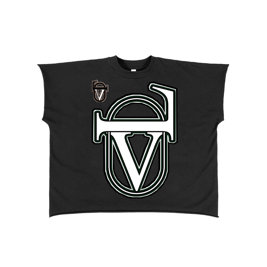 Raw Edge Boxy Non-Shrink T-Shirt