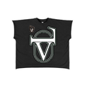 Raw Edge Boxy Non-Shrink T-Shirt