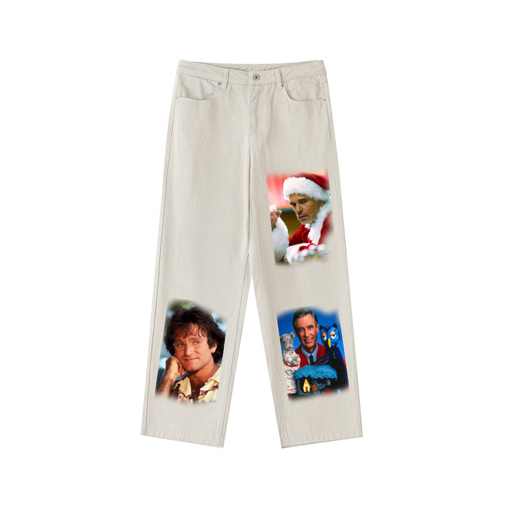 Heavyweight Cotton Straight-Leg Pants