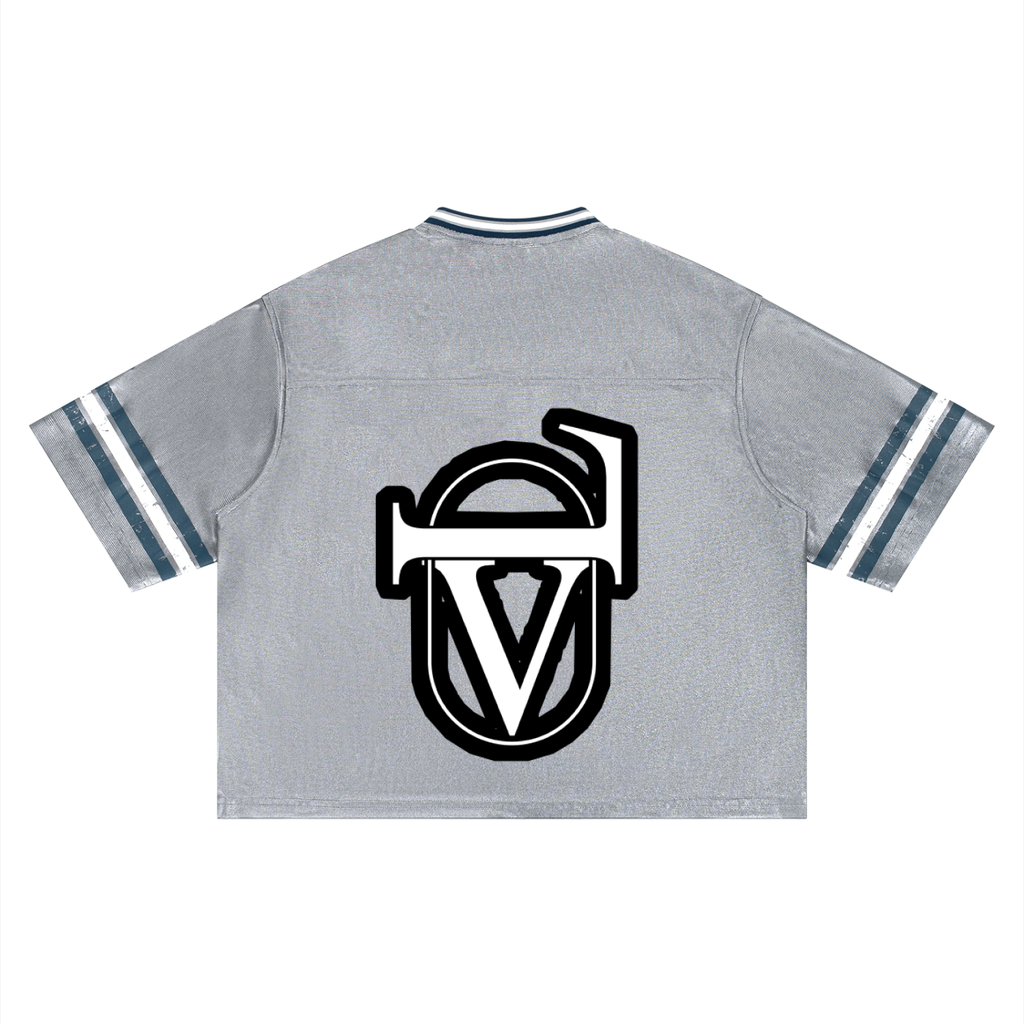 Unisex Boxy Striped Soccer Jersey