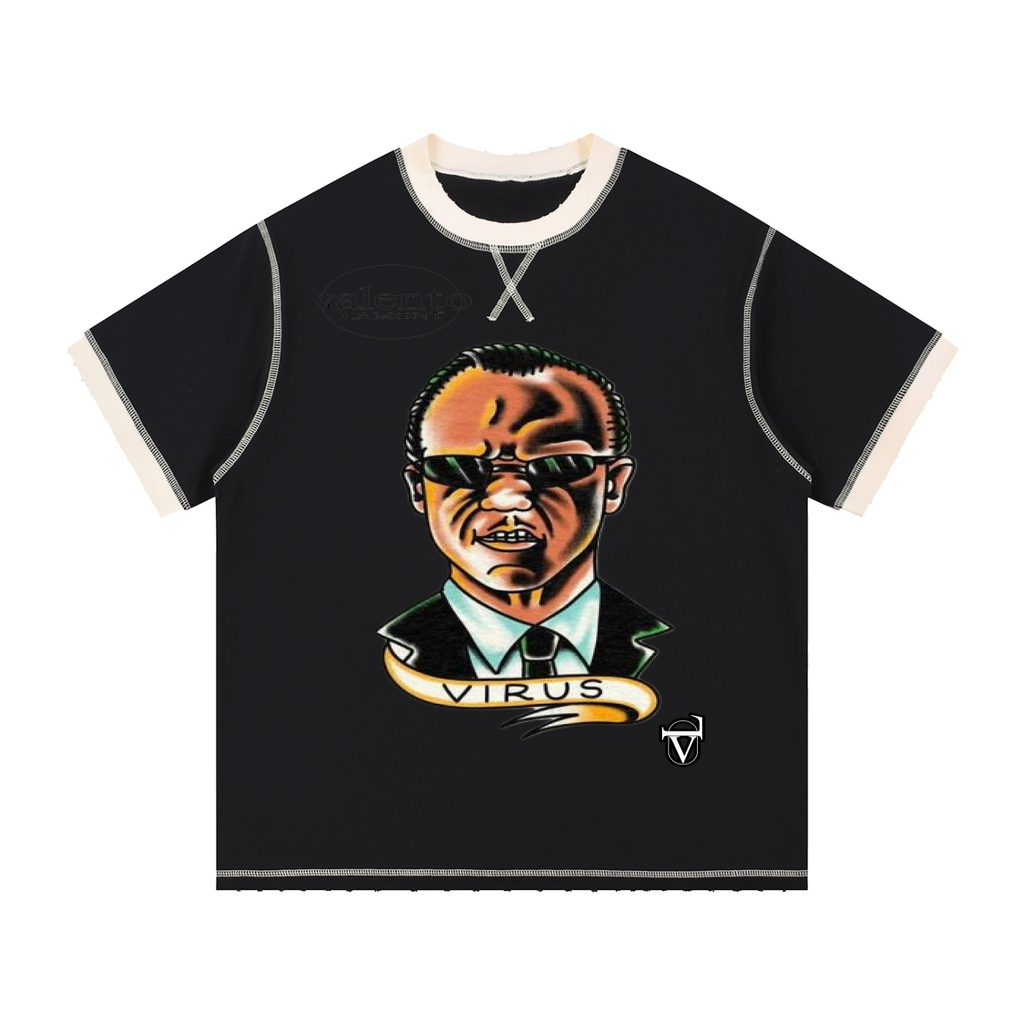 Unisex Contrast-Stitched Ringer T-Shirt