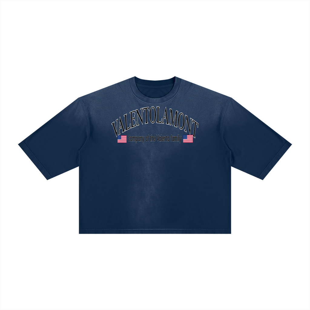 Unisex Vintage Wash Sunfade Boxy T-Shirt