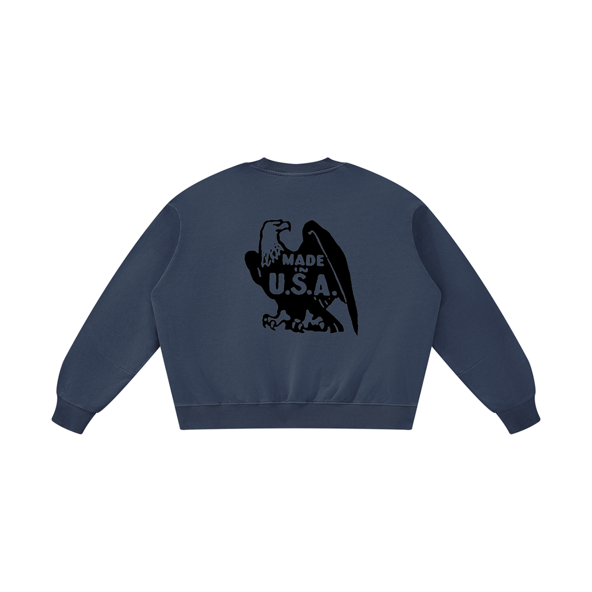 Unisex Boxy Vintage Washed Sweatshirt