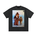 Heavyweight Vintage Washed Frayed T-Shirt
