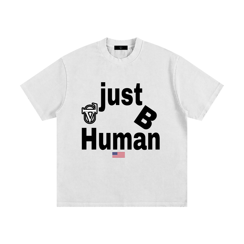 Heavyweight Vintage Washed Frayed T-Shirt