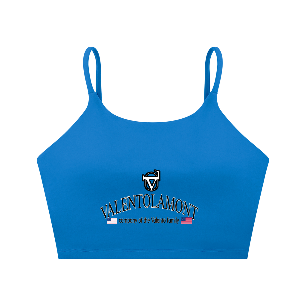Spaghetti Strap Yoga Sports Bra
