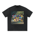 Heavyweight Vintage Washed Frayed T-Shirt