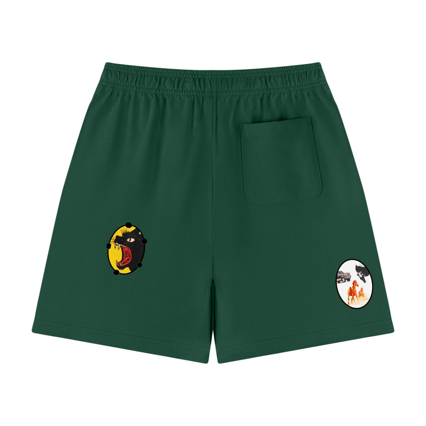 V Cotton Shorts
