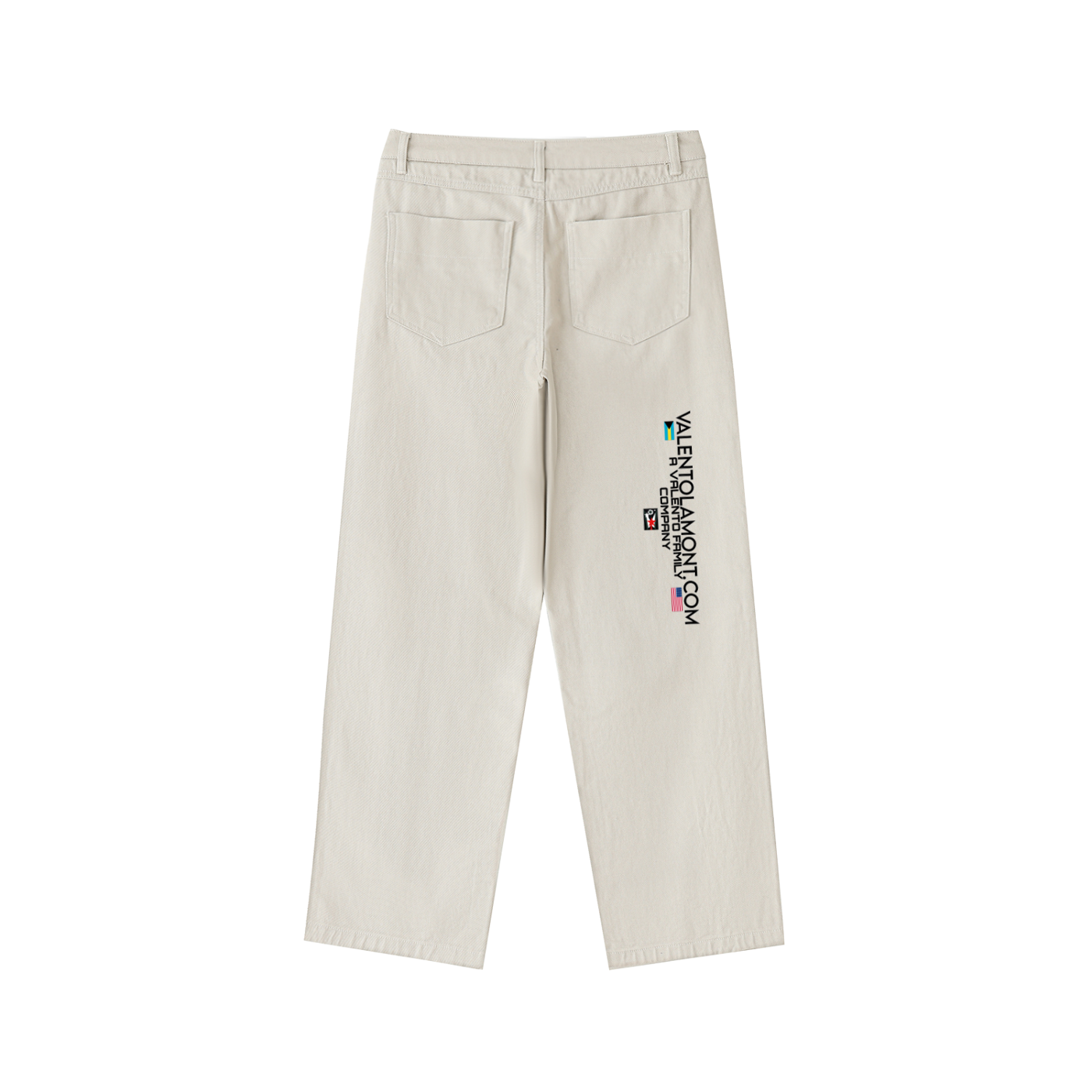 Heavyweight Cotton Straight-Leg Pants