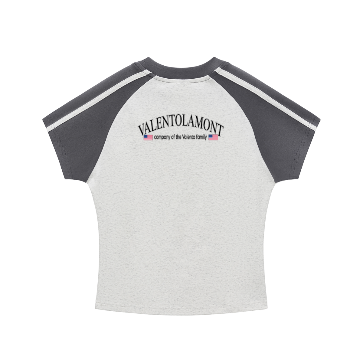 Contrast Stripes Bodycon Raglan  Sleeve T-Shirt