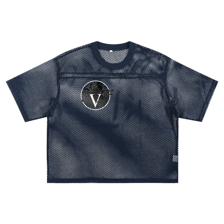 See-through Boxy Net T-shirt