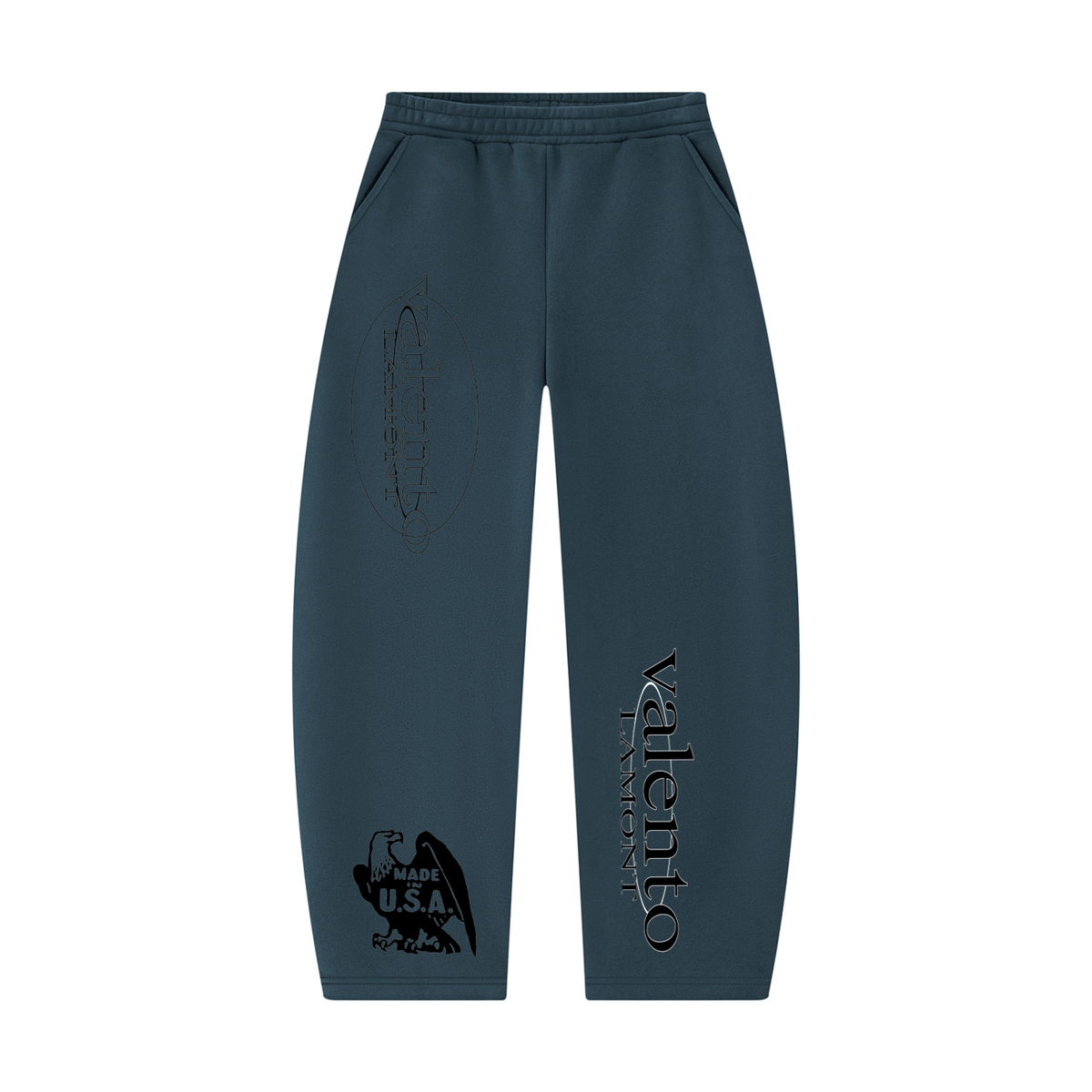 Unisex Barrel Leg Sweatpants