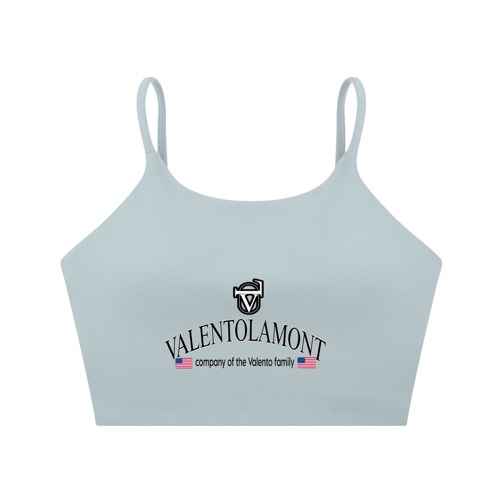 Spaghetti Strap Yoga Sports Bra