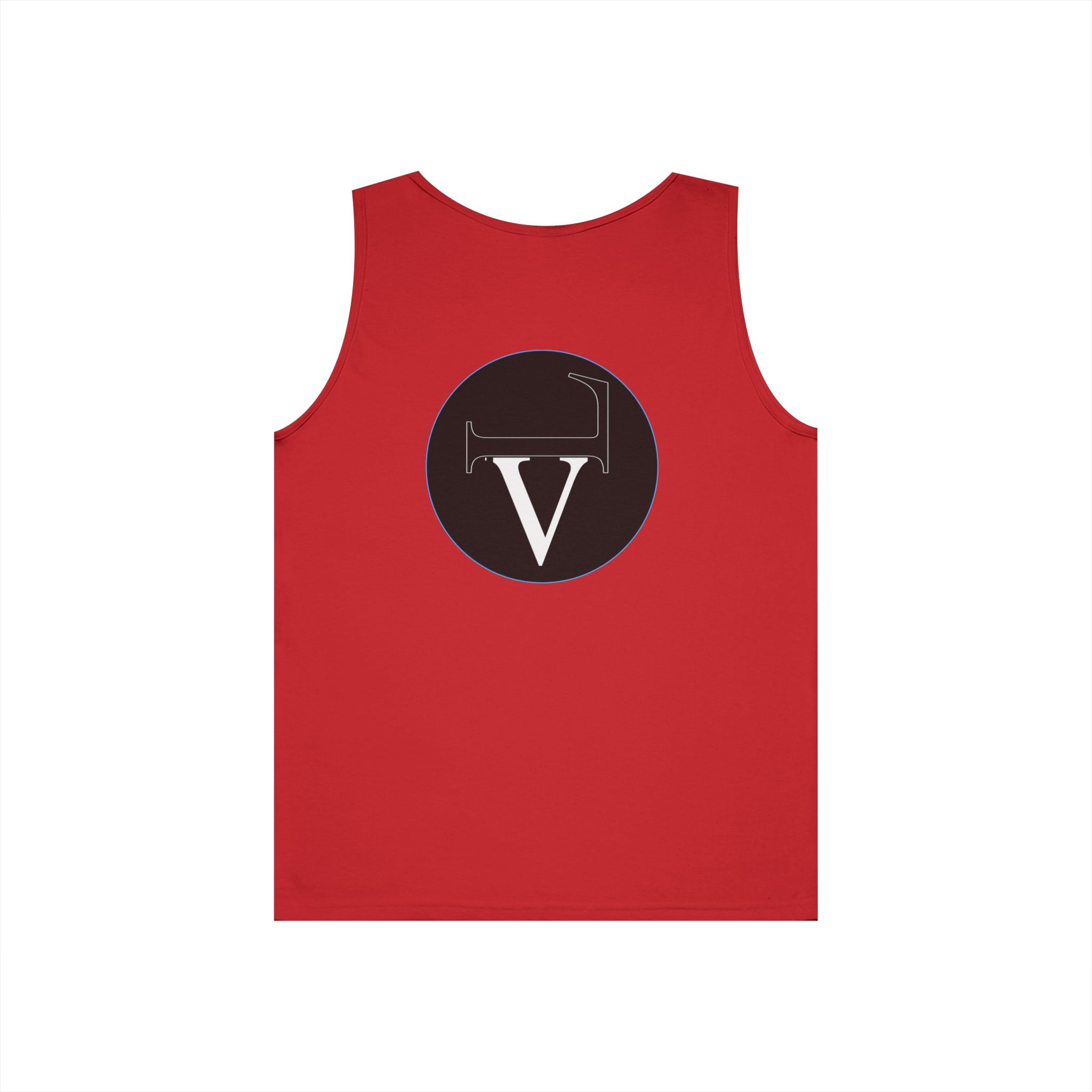 Unisex Heavy Cotton Tank Top - Comfortable Graphic Sleeveless Tee for Casual Wear, Summer Events, Gym, and Gifts