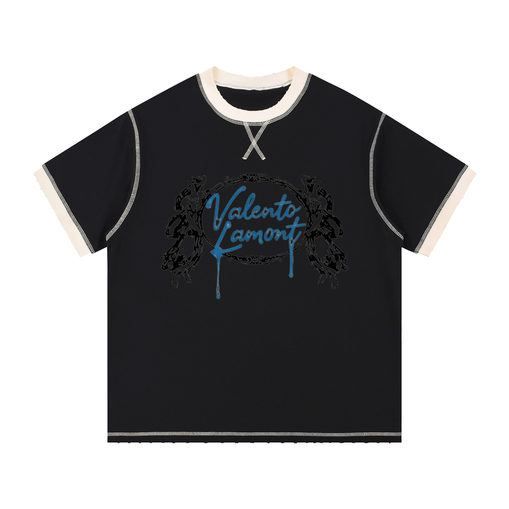 Unisex Contrast-Stitched Ringer T-Shirt