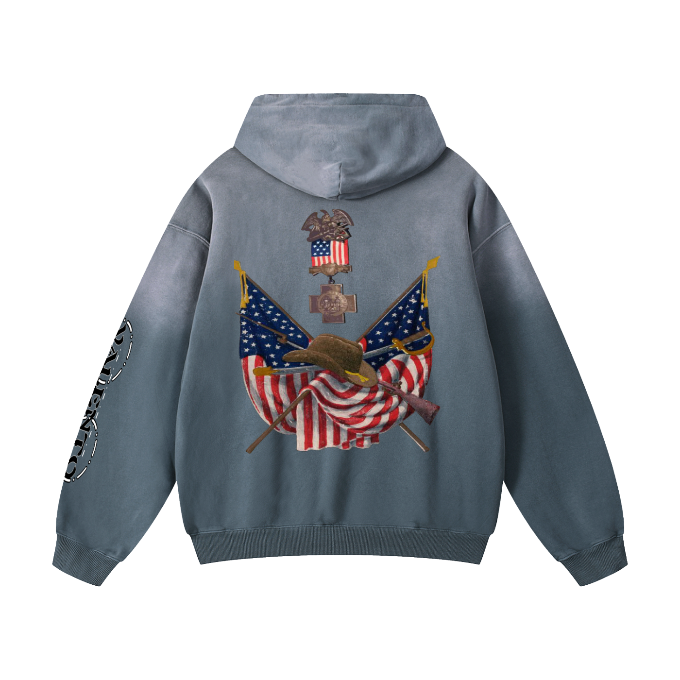 Heavyweight Sunfade Oversized Hoodie