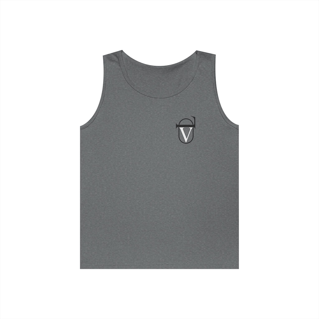 Unisex Heavy Cotton Tank Top - Comfortable Graphic Sleeveless Tee for Casual Wear, Summer Events, Gym, and Gifts