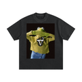 Heavyweight Vintage Washed Frayed T-Shirt