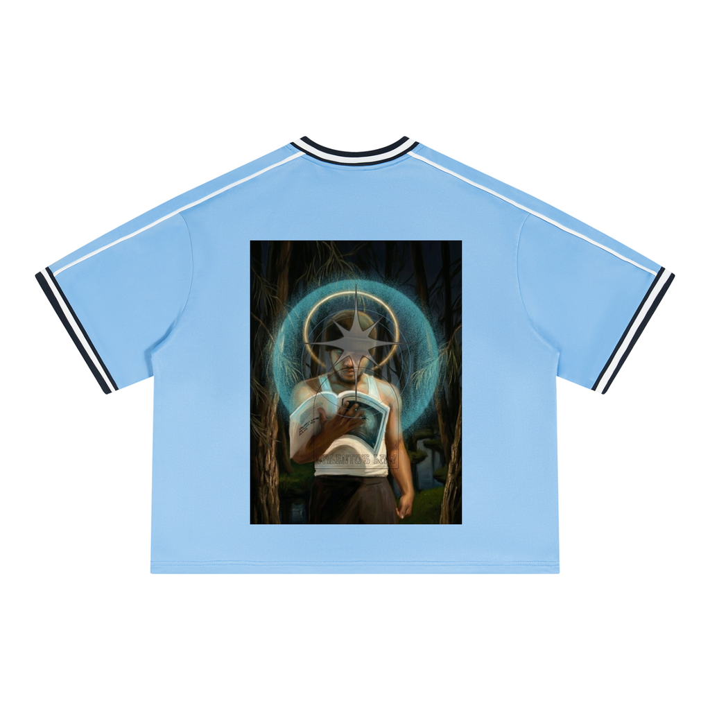 Unisex Boxy V-Neck Soccer Jersey