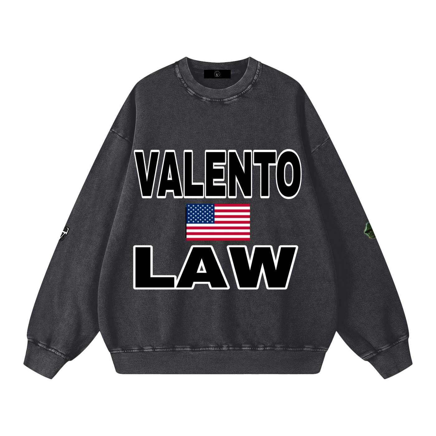 Snow Washed Oversized Sweatshirt