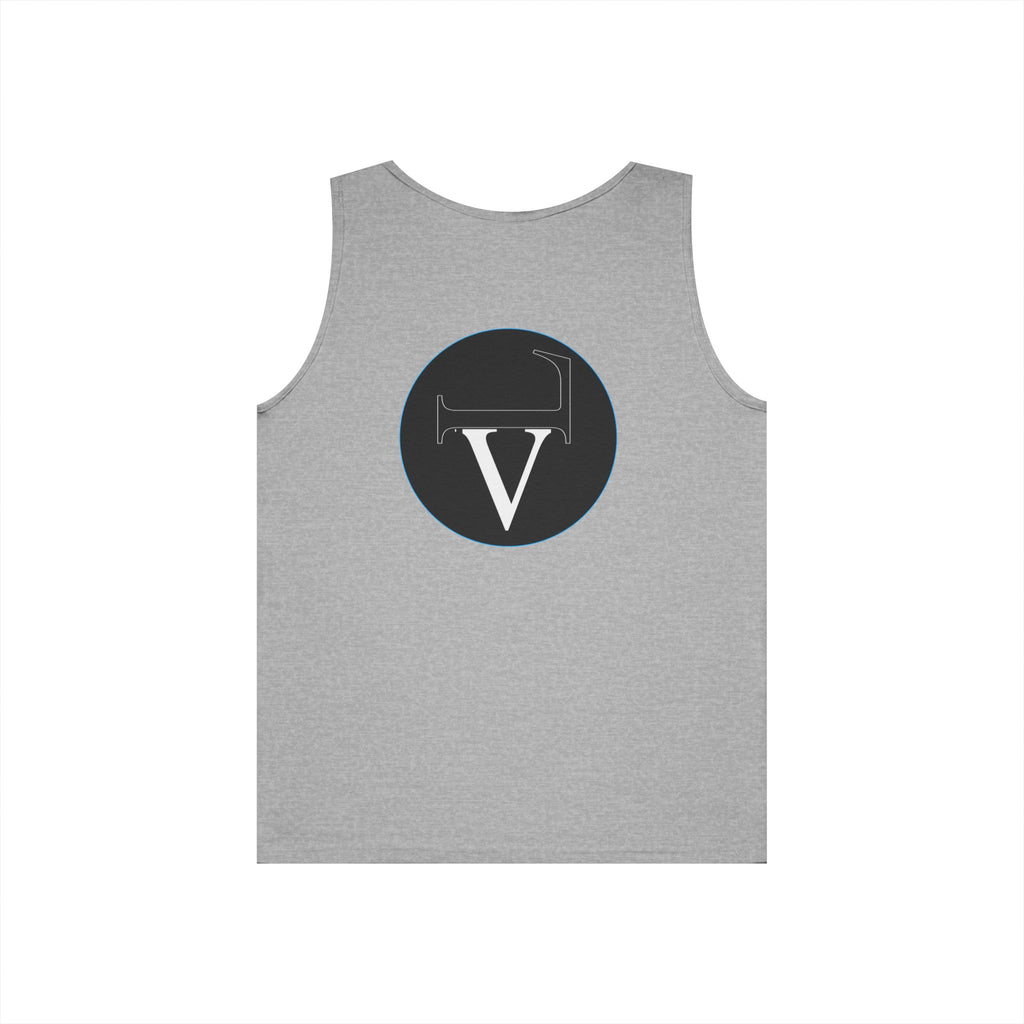 Unisex Heavy Cotton Tank Top - Comfortable Graphic Sleeveless Tee for Casual Wear, Summer Events, Gym, and Gifts