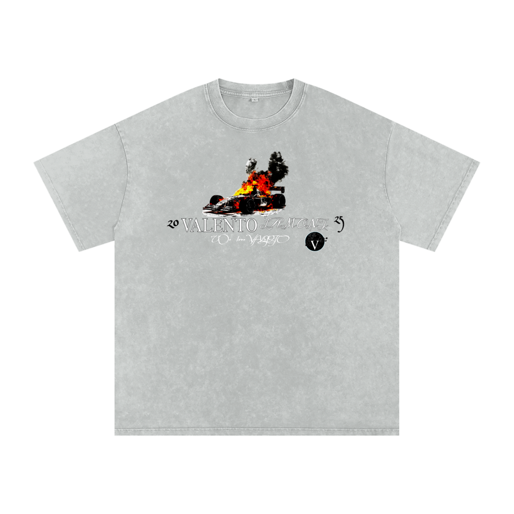 Acid Wash Oversize T-Shirt - 250 GSM