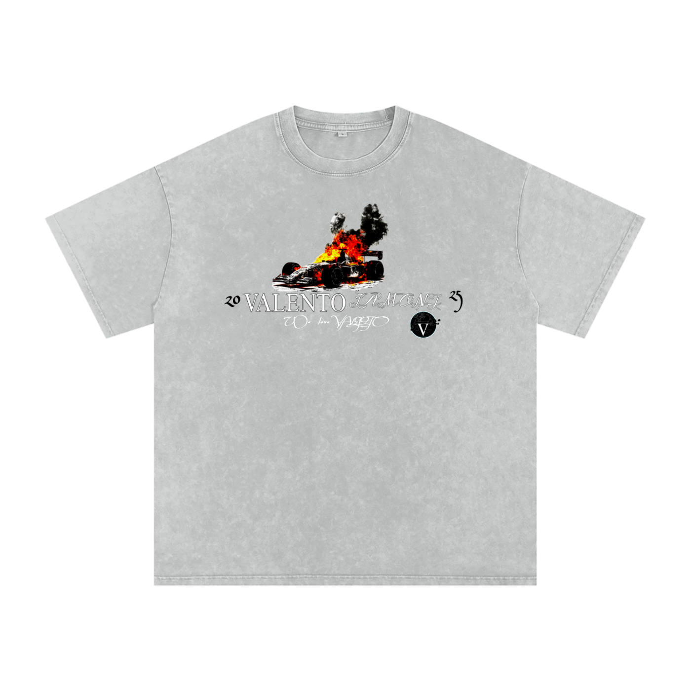 Acid Wash Oversize T-Shirt - 250 GSM