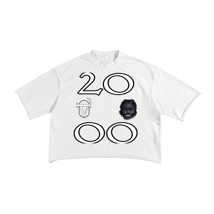 French Terry Raw Edge T-Shirt