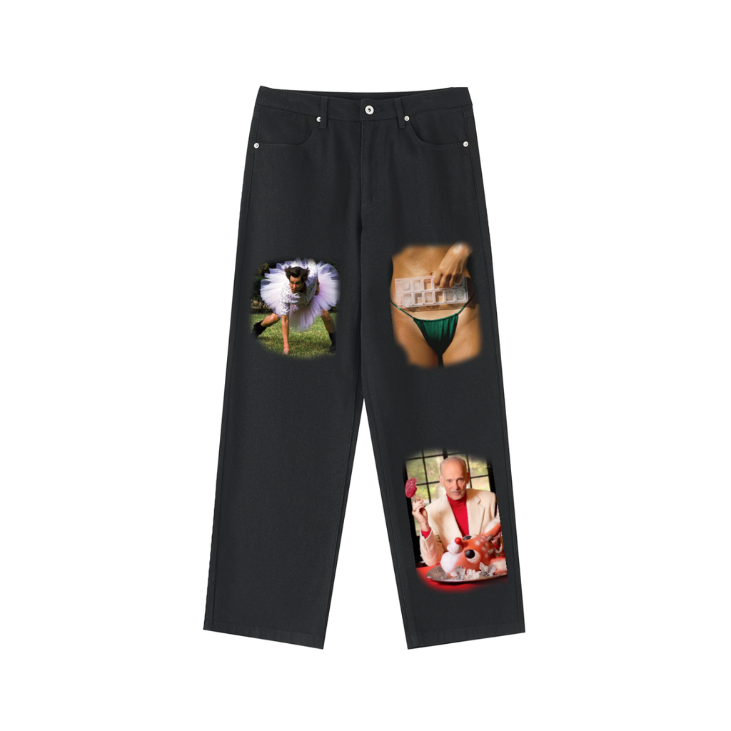 Heavyweight Cotton Straight-Leg Pants