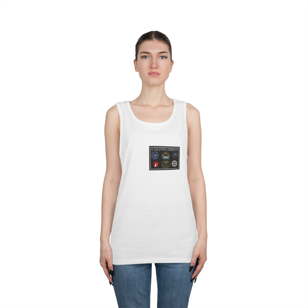 Stylish Unisex Heavy Cotton Tank Top | Casual Wear, Summer Fashion, Gift for Friends, Gym Tank, Outdoor Activities