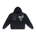 Hand-Frayed Sunfade Zip Hoodie